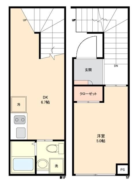 ＲＳＣ西早稲田の間取り