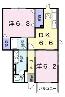 【間取り】 | ポポラーレＢ