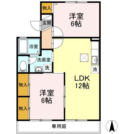 ＨＯＵＳＥ Ｔ＆Ｔの間取り