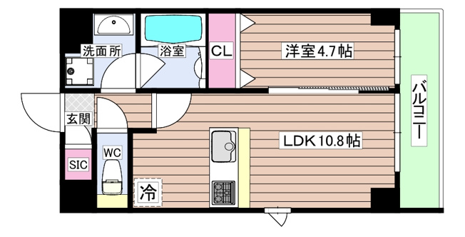 【間取り】 | シャトー吉富