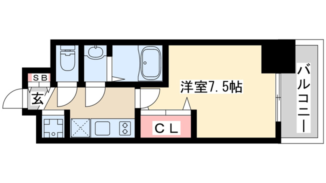 【間取り】 | ラグゼ新大阪アルファ