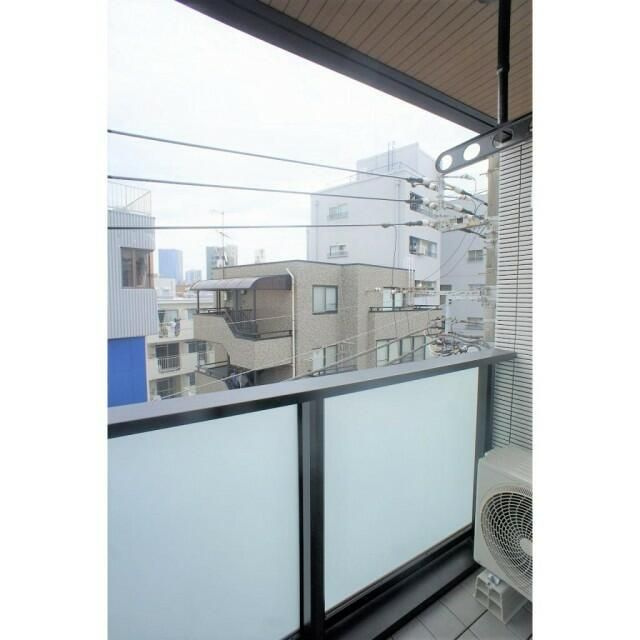 オークレール上落合のバルコニー