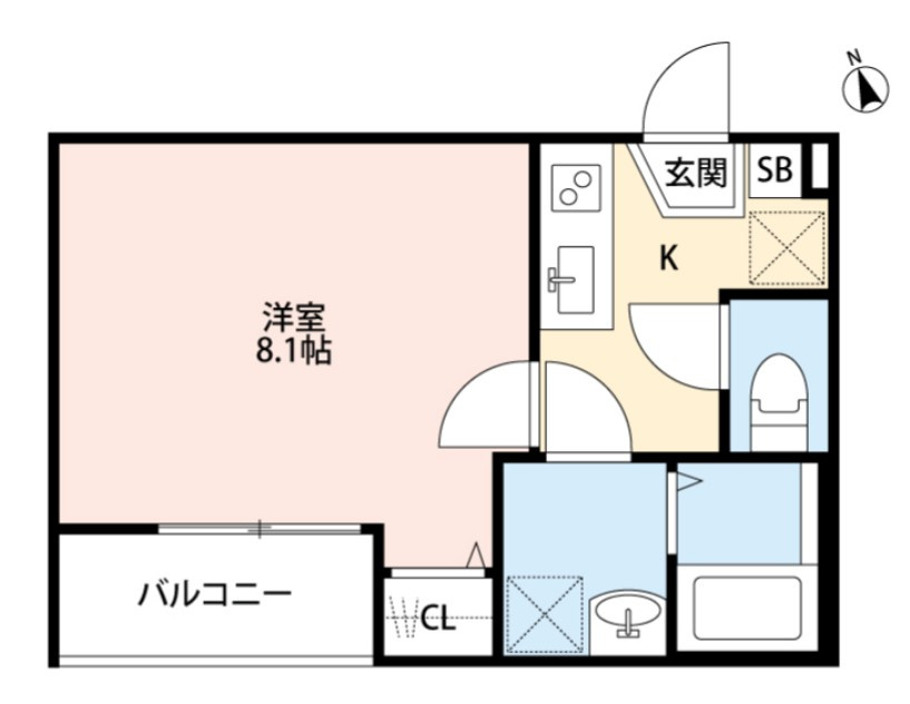 Lilium(リリウム)の間取り