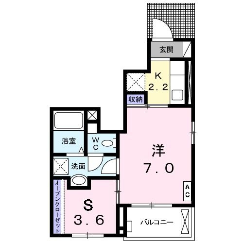 【間取り】 | プレジール2