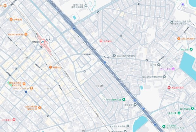 加古川市平岡町新在家　第8期　新築一戸建ての地図