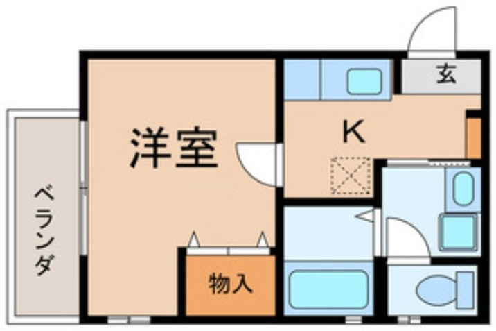 ハイツ美樹の間取り
