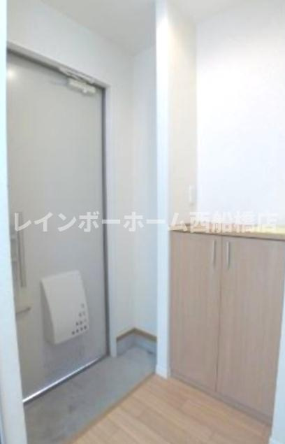 ハイツ美樹の玄関