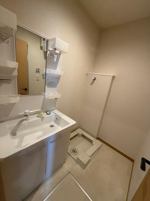 花野井戸建貸家の洗面所