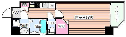 【間取り】 | ミラージュパレス梅田グランツ
