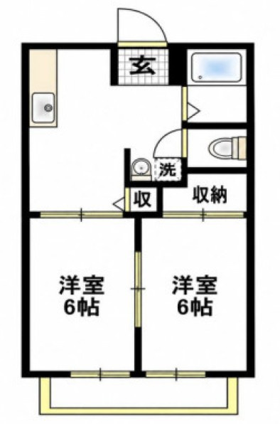 サンフェリカの間取り