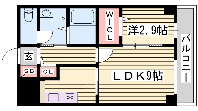 マジェスティコートの間取り