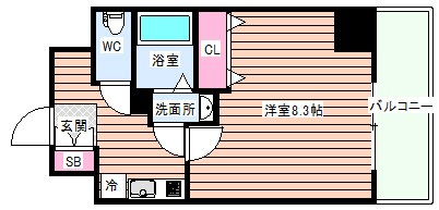 【間取り】 | MELDIA CREST TAPP 新大阪 WEST