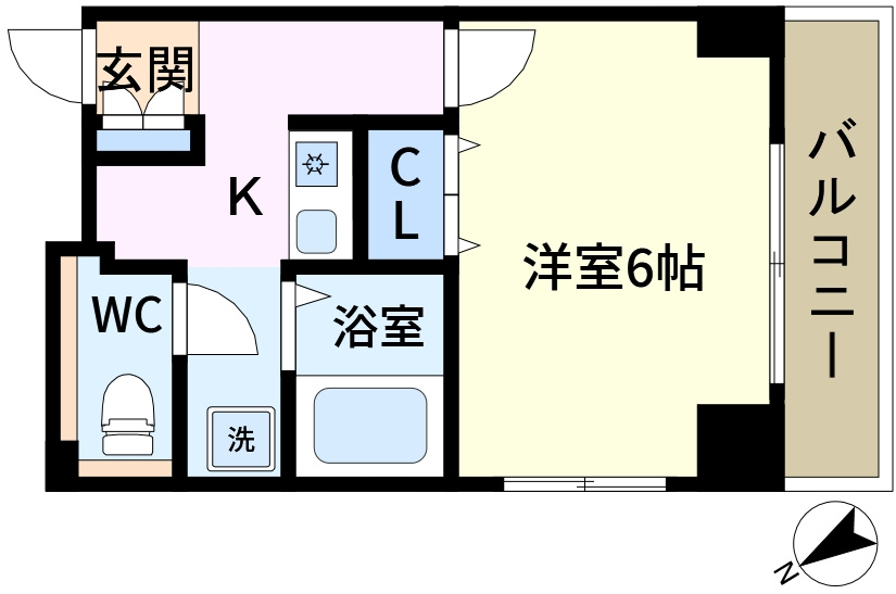 カーサ川島の間取り