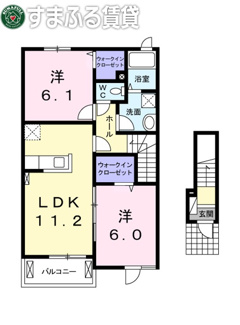 【間取り】 | エターナル　西尾市上矢田町