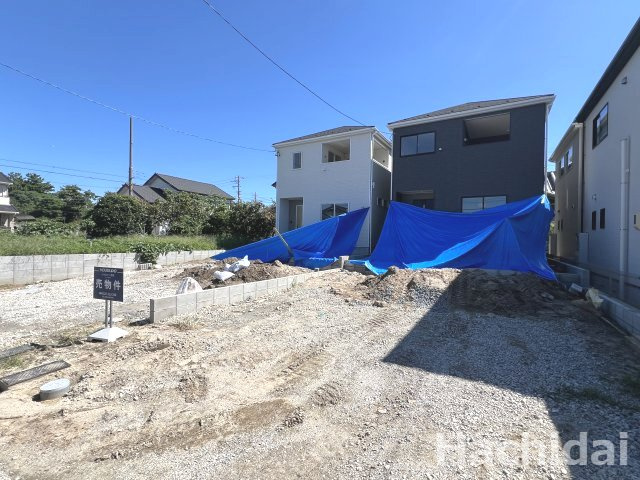碧南市宮町第6　新築戸建＜2号棟＞の外観|ただいま建築中です♪（2026.10.1現在）