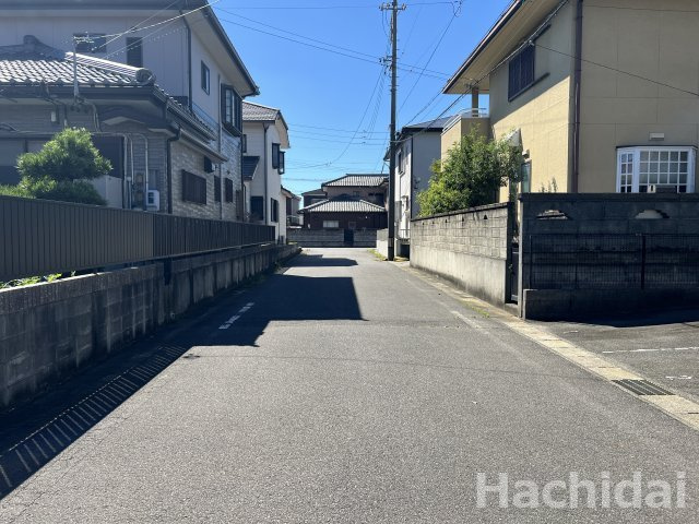 碧南市宮町第6　新築戸建＜2号棟＞の前面道路含む現地写真