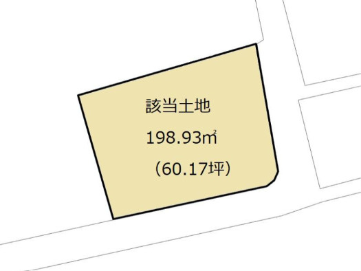 岡山市南区妹尾の土地図