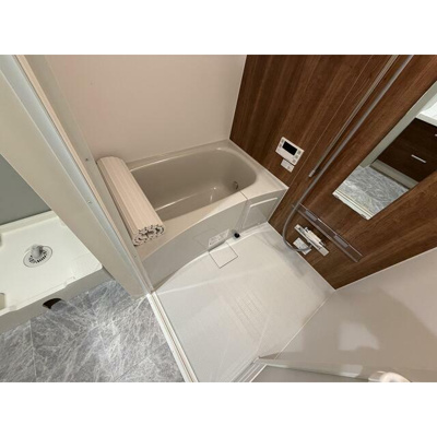 【浴室】 | Casa　Kelly | 追い焚き機能、浴室乾燥機付きバス。
