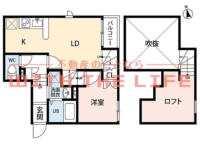 エクシア御井駅前【キャッシュバック対象】の間取り
