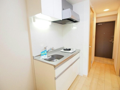 【キッチン】 | フレンテ二島Ⅱ | コンパクトなキッチンで掃除もラクラク
