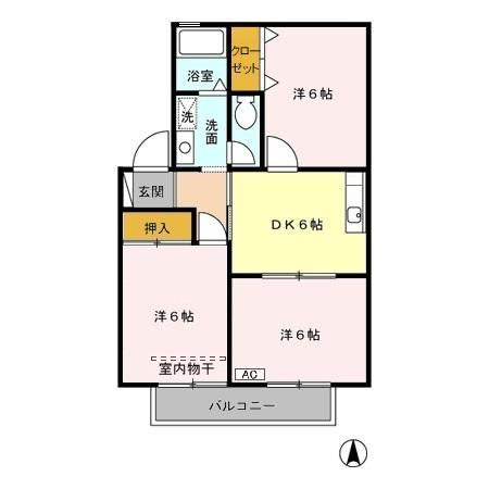 【間取り】 | クイーンハイツ　Ⅱ
