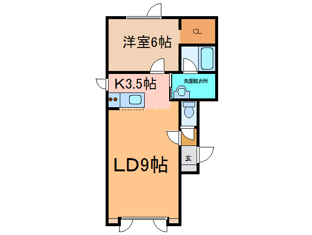 ボナールノアの間取り