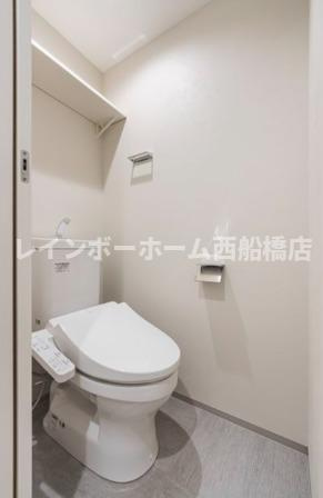 Contel 湊町のトイレ
