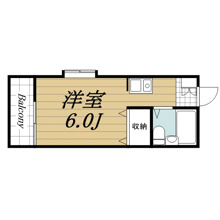 【間取り】 | コーポKAZUKI