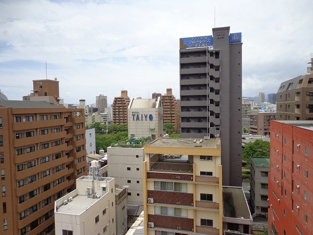 グラビスコート広島駅前通りの展望|11階からの眩望