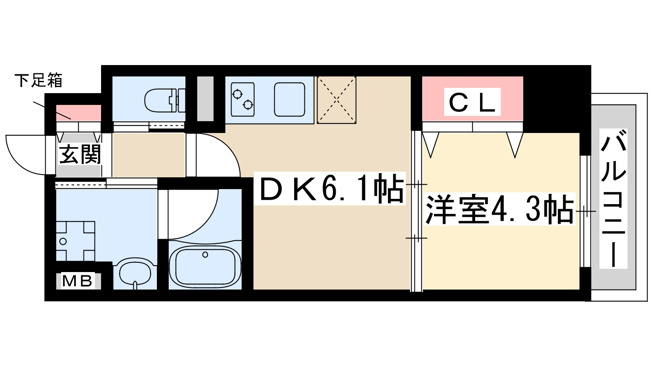 【間取り】 | リッジガーデン江坂2