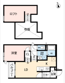 エクシア御井駅前【キャッシュバック対象】の間取り