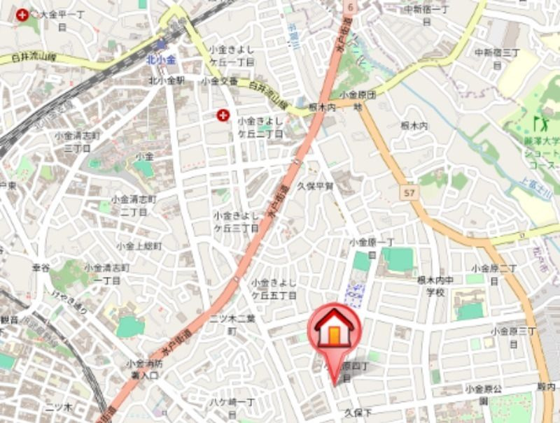 ＫＡＩＨＯＵＳＥの地図