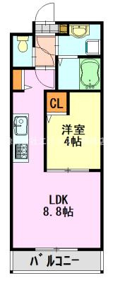【間取り】 | グレイスコート神明町