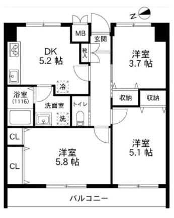 立川市上砂町５丁目の中古マンション