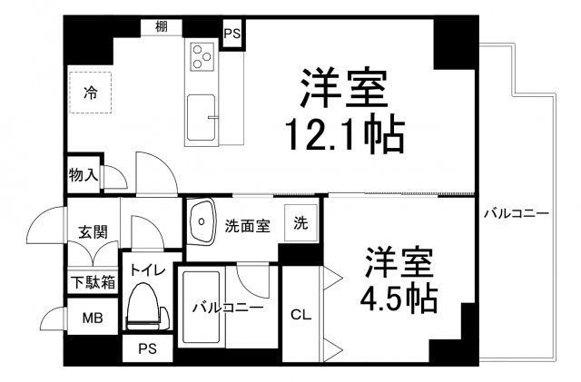 【間取り】 | Arome梅田