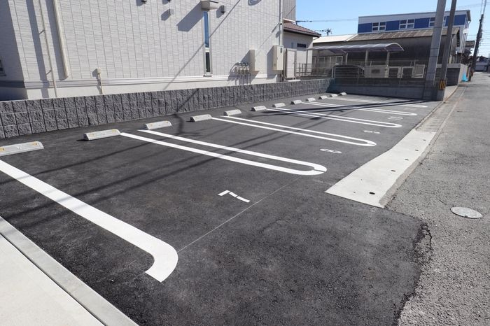 GRACE久留米の駐車場