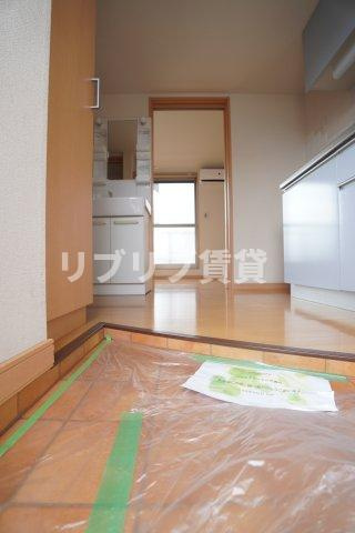 ベルクルールの玄関