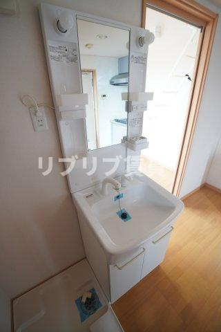 ベルクルールの洗面所