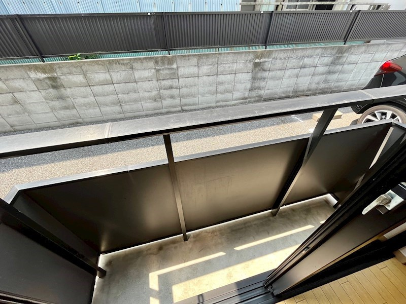 ラフィーネ番町のバルコニー