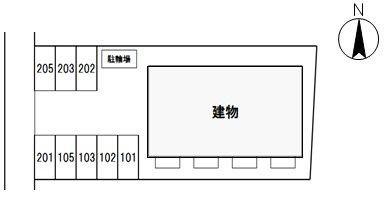 ラフィーネ番町の区画図