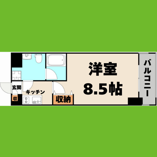 ASレジデンス上前津の間取り