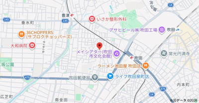 【地図】 | エルパシオン吹田泉町