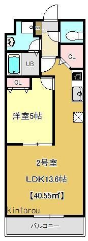稲毛海岸レジデンスの間取り