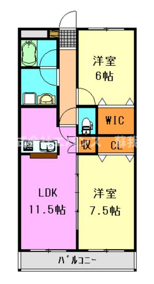 【間取り】 | パークハイツ
