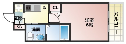 【間取り】 | ラクラス阿倍野元町