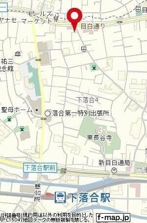 ナイン目白の地図