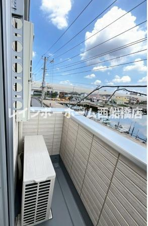 AJ船橋湊町のバルコニー