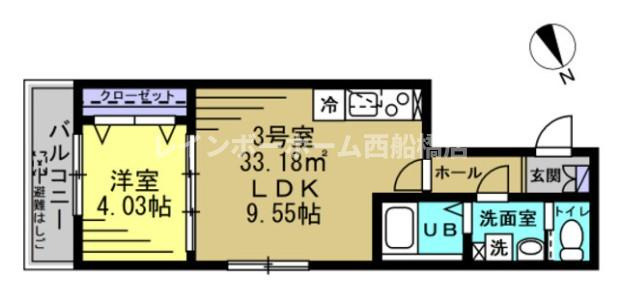 AJ船橋湊町の間取り