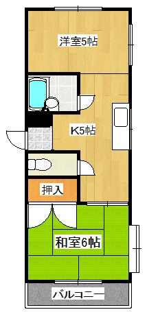 グリーンハイツ黒川の間取り