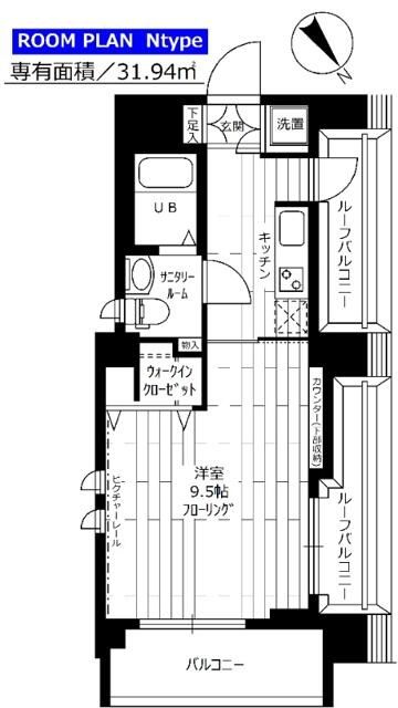 ステージグランデ江古田の間取り